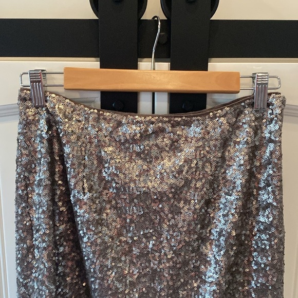 Banana Republic Heritage Sequin Pencil Skirt Size 2 - Picture 2 of 3